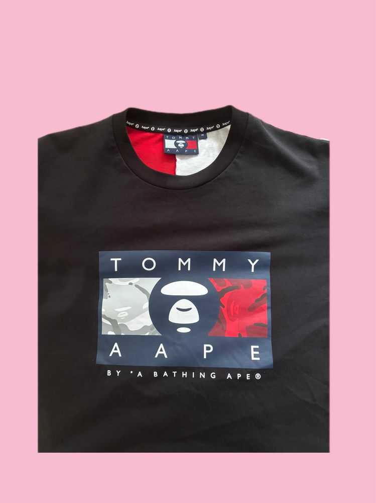 Футболка Tommy Hilfiger x Aape Bape limited edition