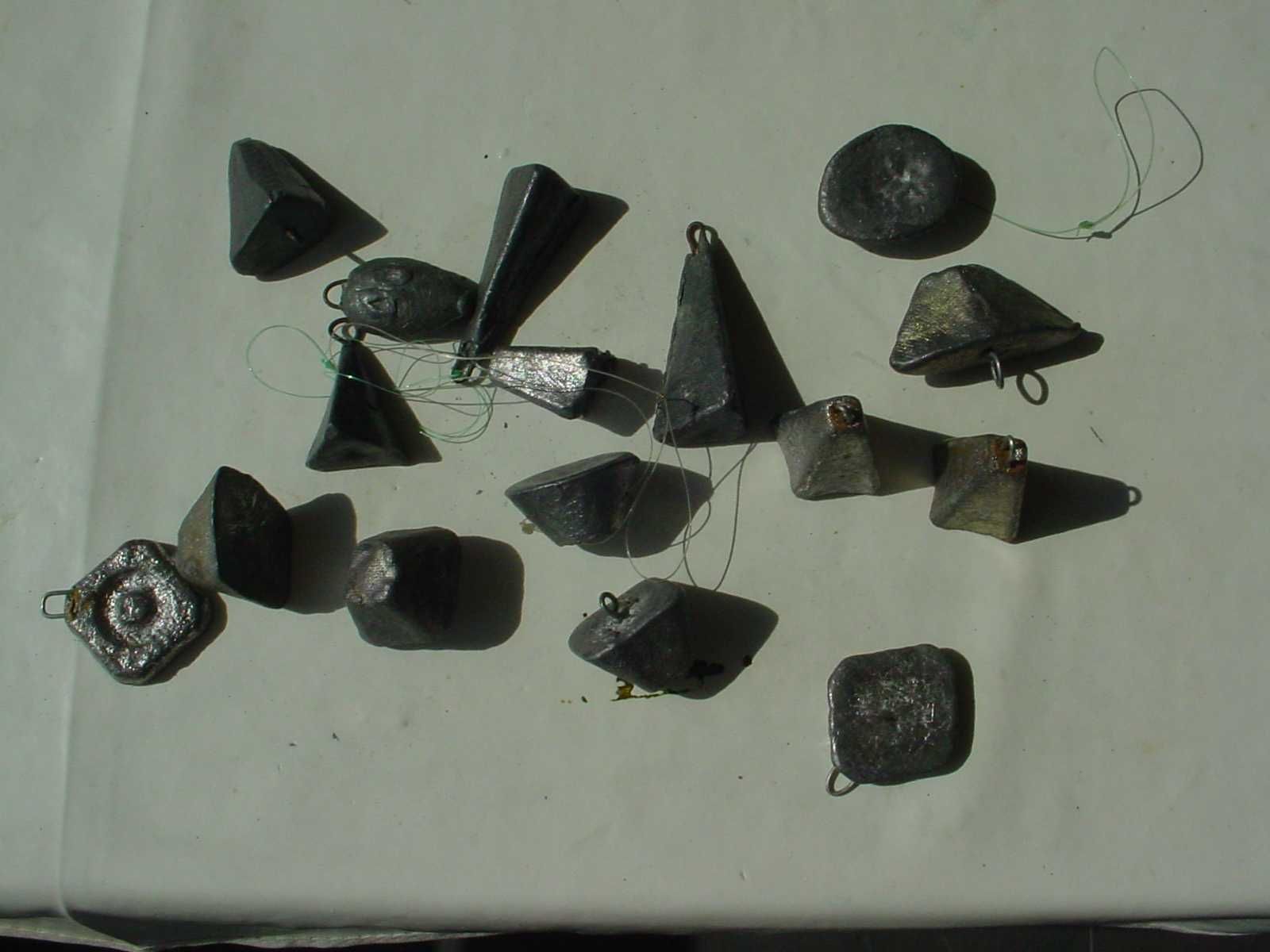 Cumbadas para a pesca