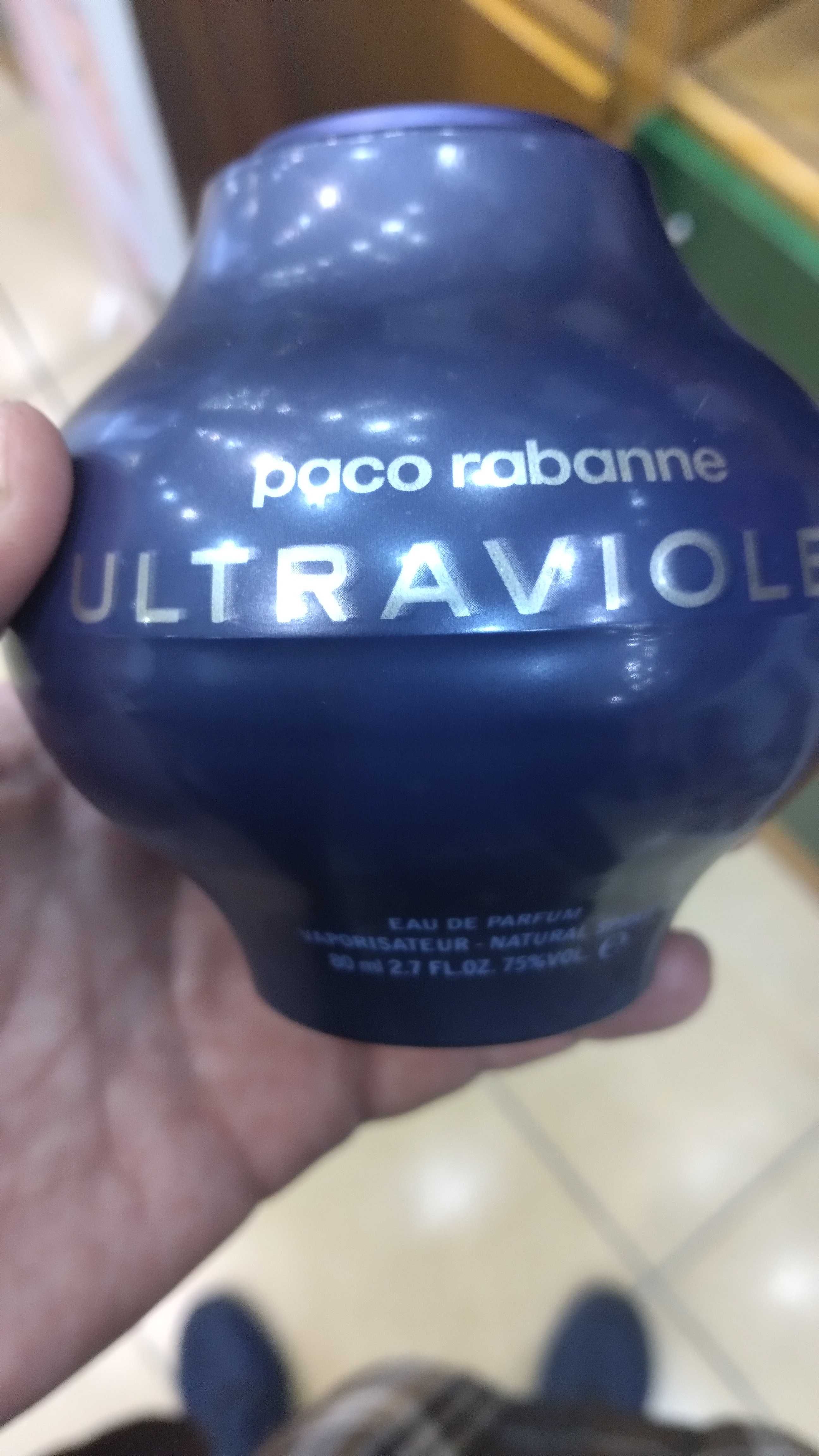 Perfume eau parfum ultra violet Paco Rabanne versão vintage 100ml