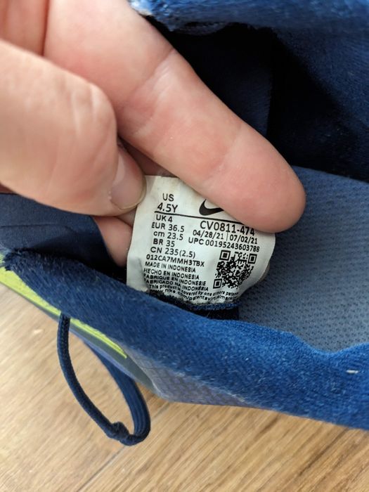 Korki piłkarskie Nike Mercurial r. 36,5 używane
