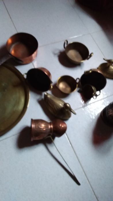 Antigos decorativos lareira