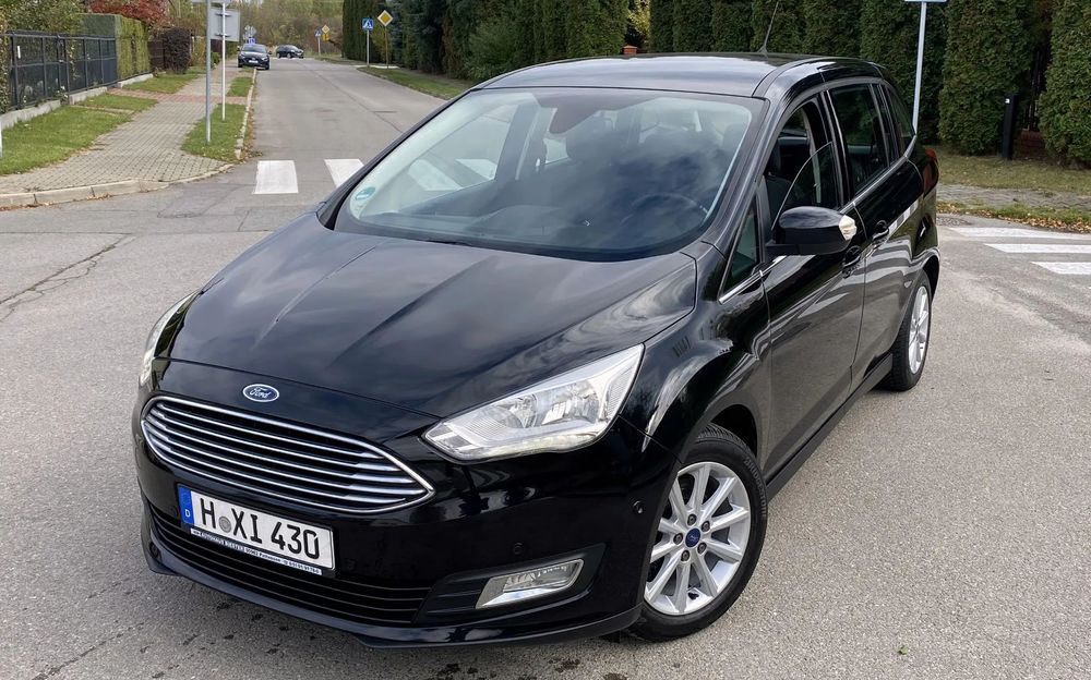 Ford C-MAX Grand Titanium * 7 osobowy 1.5 HDI 120km * Navi ParkAssist Grzane Alu