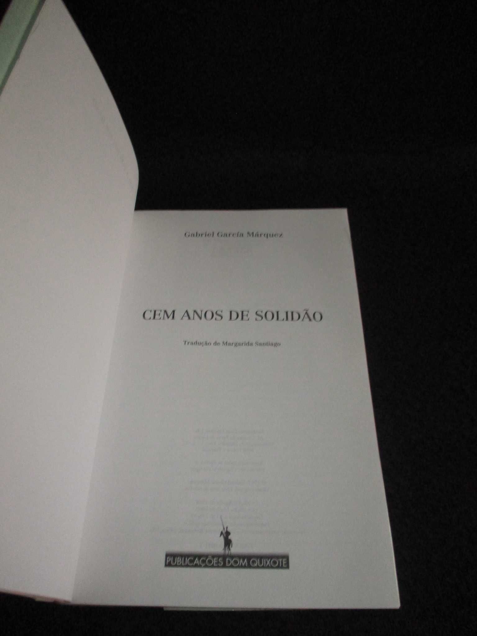 Livro Cem anos de solidão Gabriel García Márquez