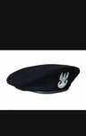 Beret wojskowy WP 418/MON czarny roz.55 haft