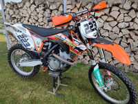 Cross KTM SXF 350 wtrysk, rozrusznik enduro exc