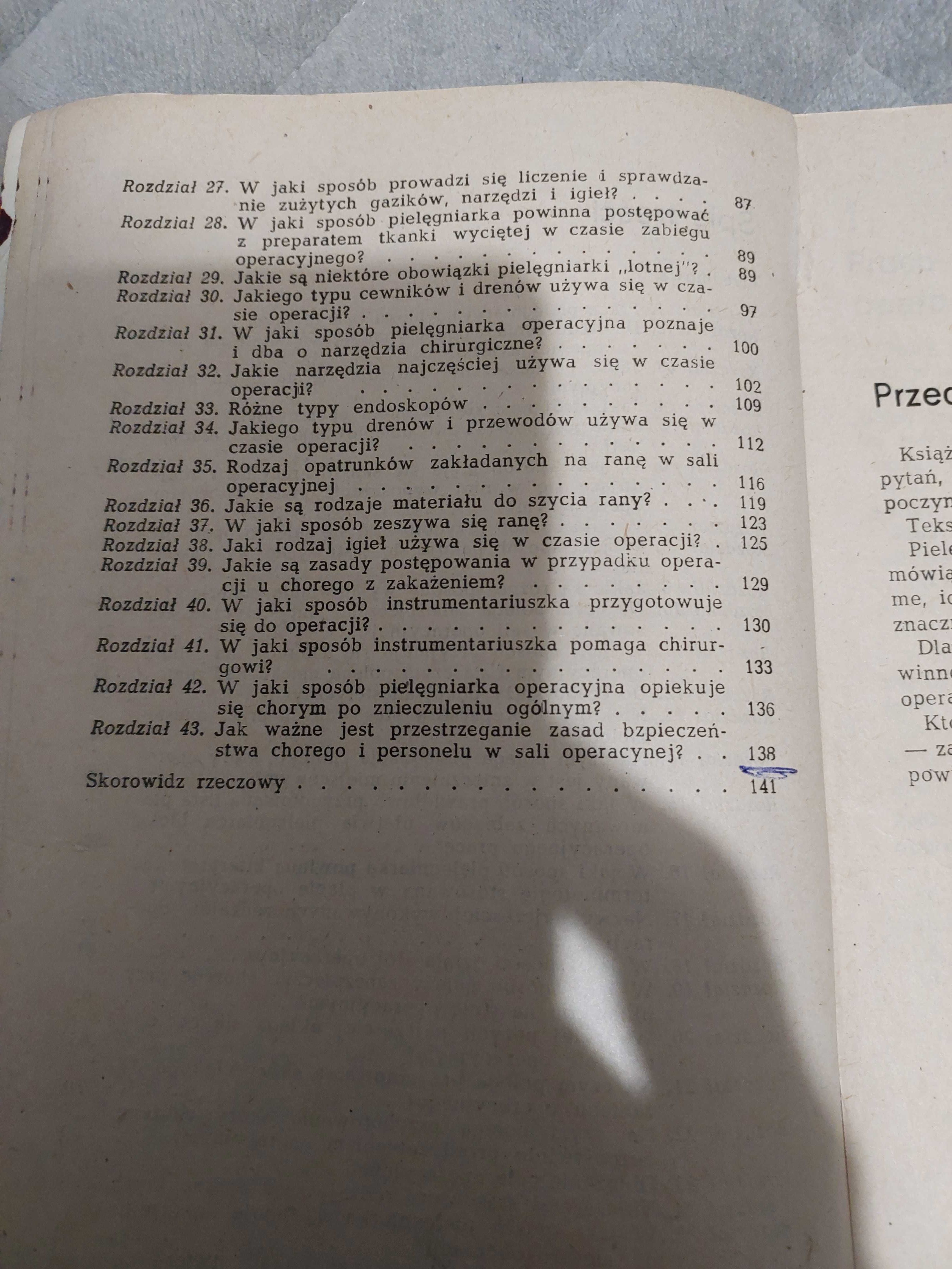 Praca pielęgniarki na bloku operacyjnym Morag H. Campbell