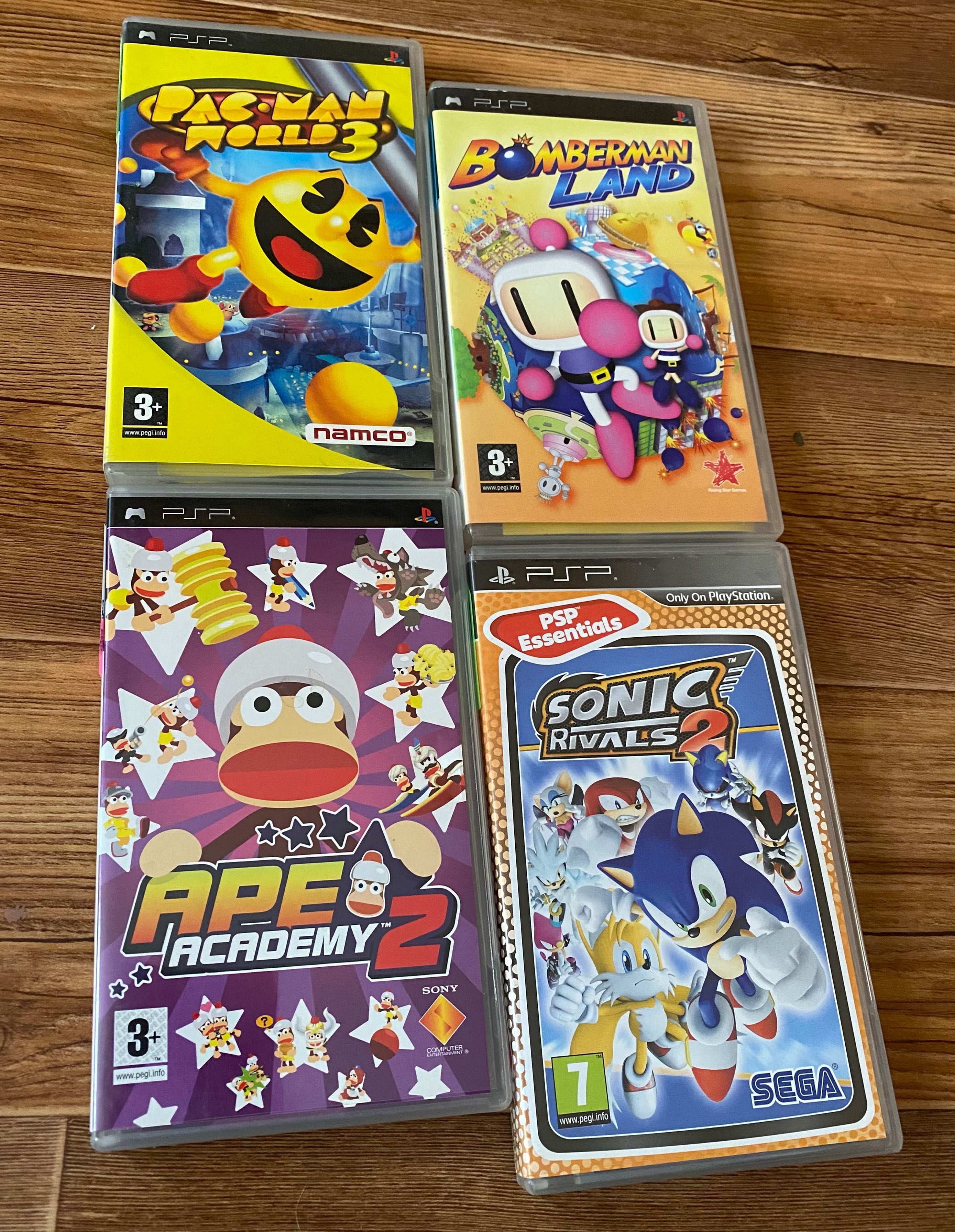 Ігри на Sony PSP: Simpsons, Patapon, LocoRoco, Sonic, PAC-man