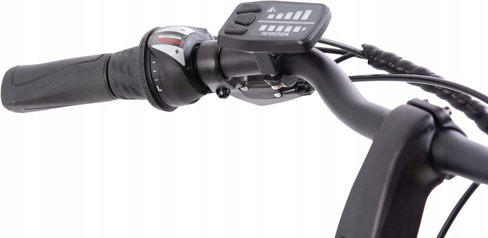 Rower elektryczny damski miejski rama 48 cm 28 biały 10ah 250w