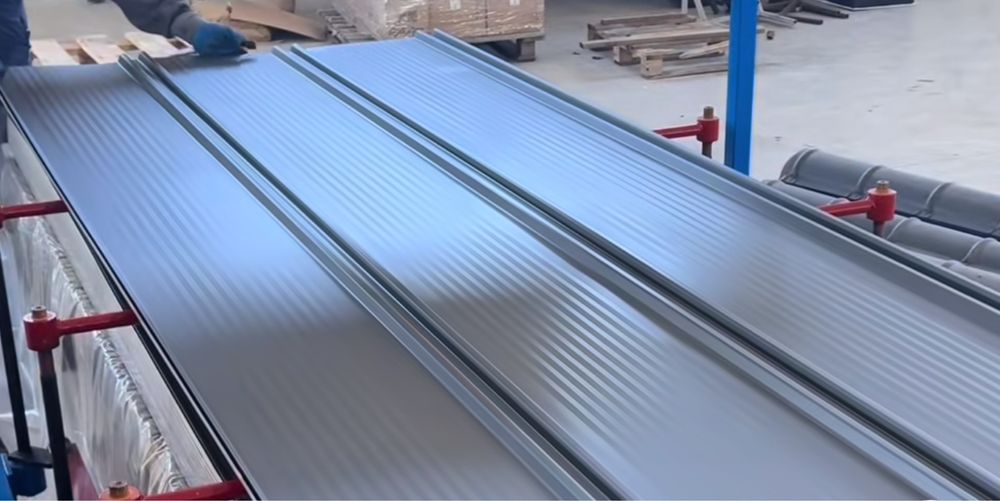 Linia do trapezowania Trapeziarka Panel na Rabek