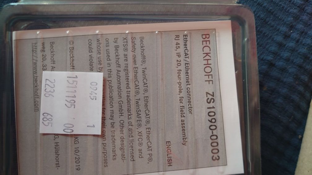 Wtyczki, wtyki RJ45 PIN 4