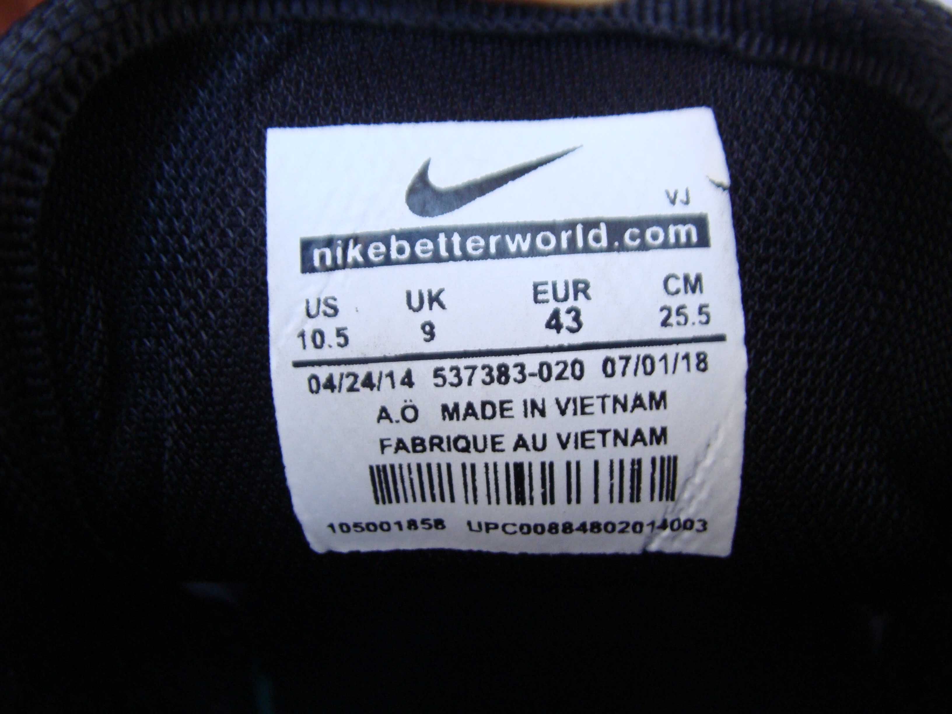 43/27.5 см  Nike sb dunk pro кроссовки кожаные