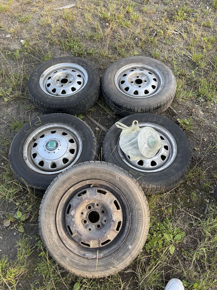 Felgi koła stalowe 4x100 13 skoda