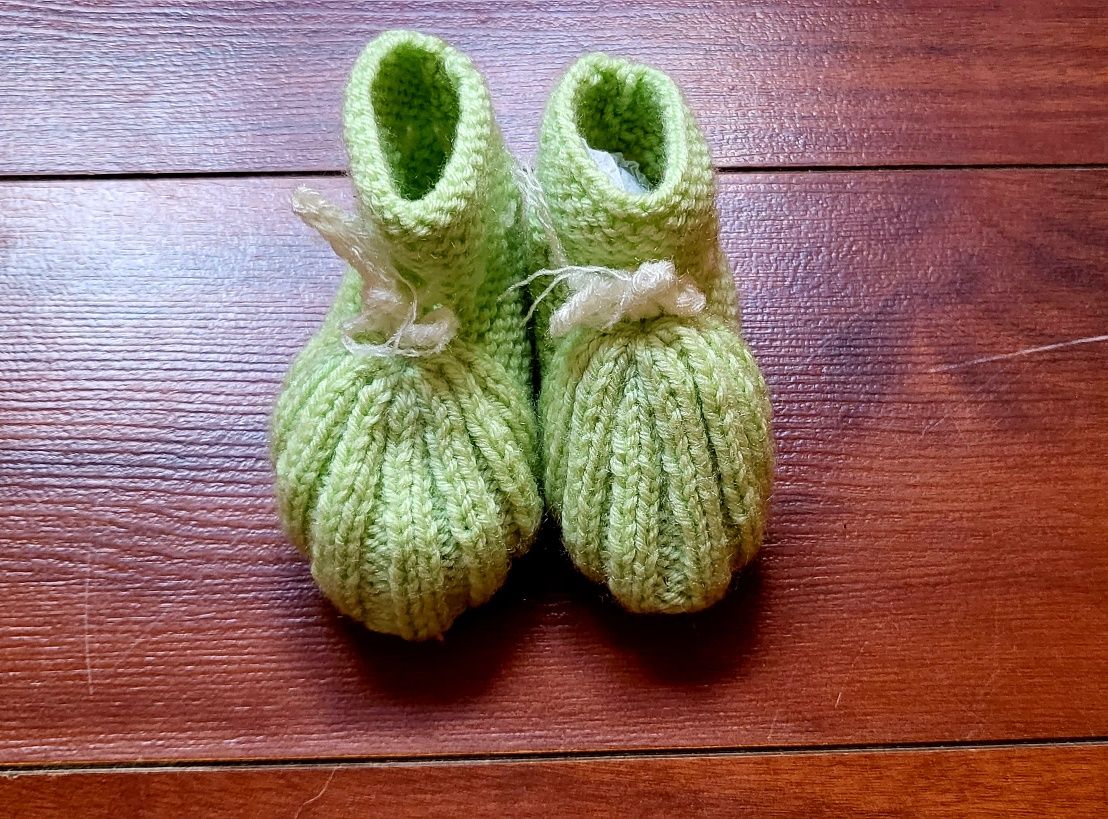 Sapatos unisexo bebé de lã 1-3 meses