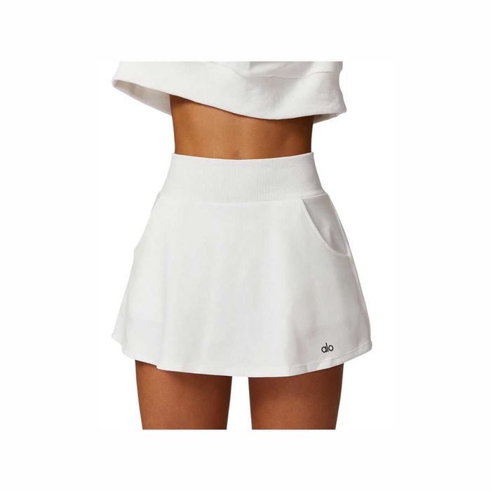 Спідниця-шорти Alo Yoga Skirt With Pockets White 85823-WT