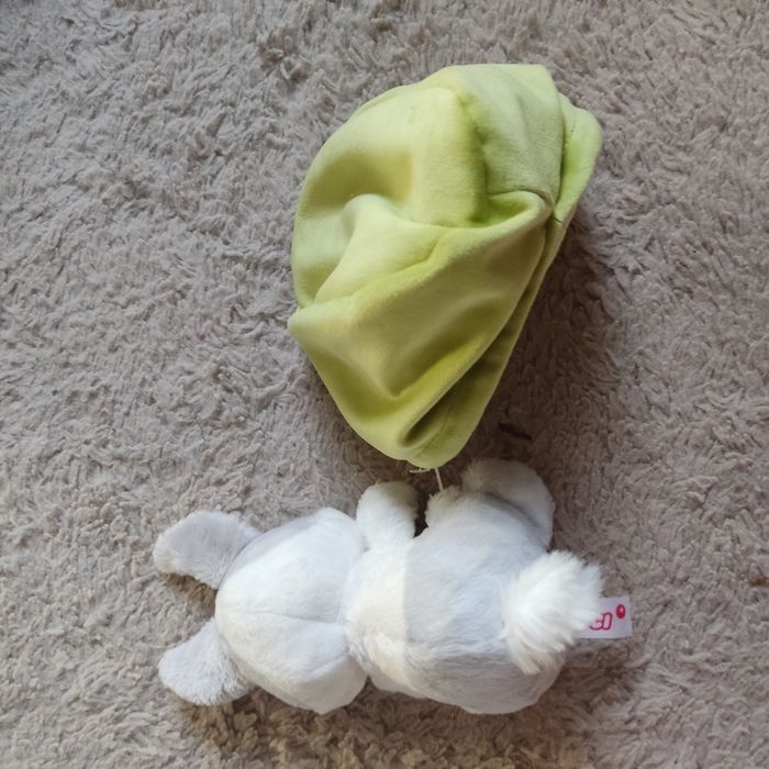 Maskotka króliczek w koszyczku Nici