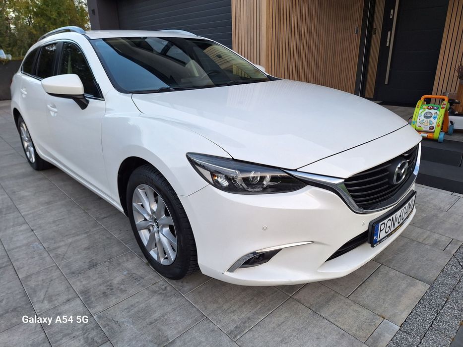 Mazda 6 GJ lift 2.0Benzyna 165KM 2016r Klimatronic Alufelgi Oryginał zarejestr