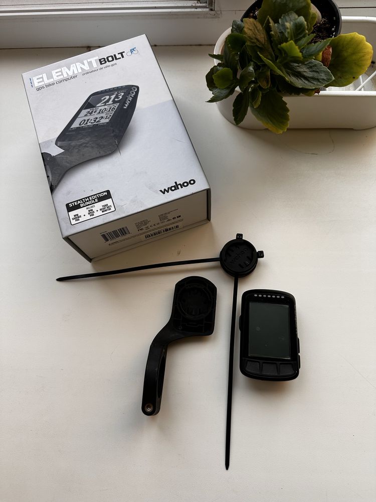 Wahoo ELEMNT BOLT GPS велокомп’ютер (б/в)