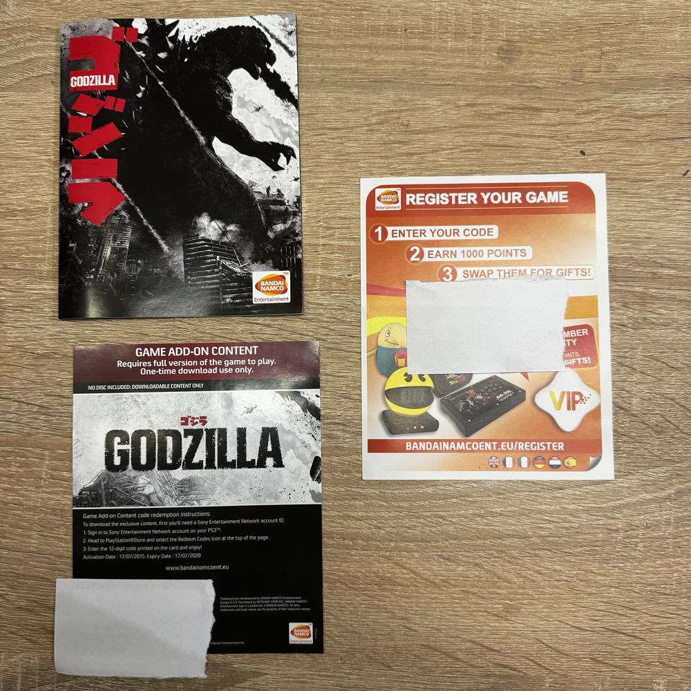 Godzilla na PS3 edycja Limitowana