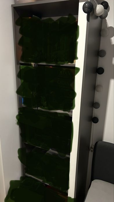 Komoda 2szt, regał 2m BRW Graphic