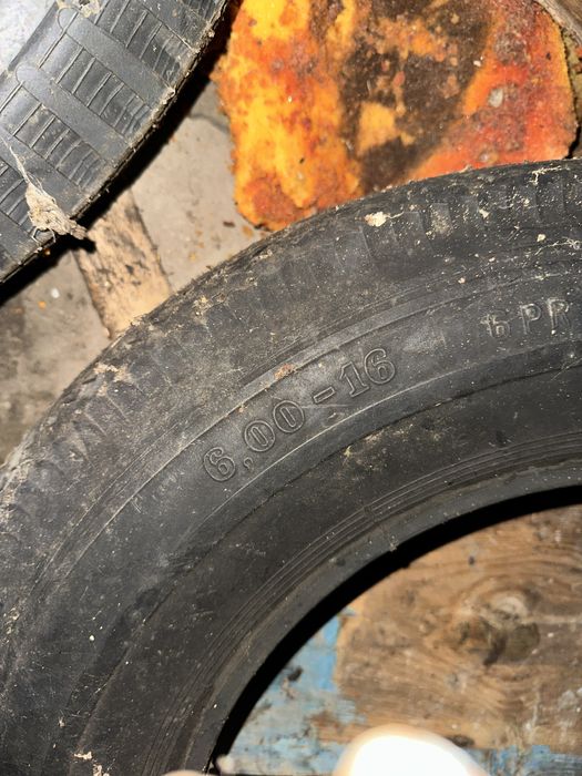 Продам Резина 6,00-16