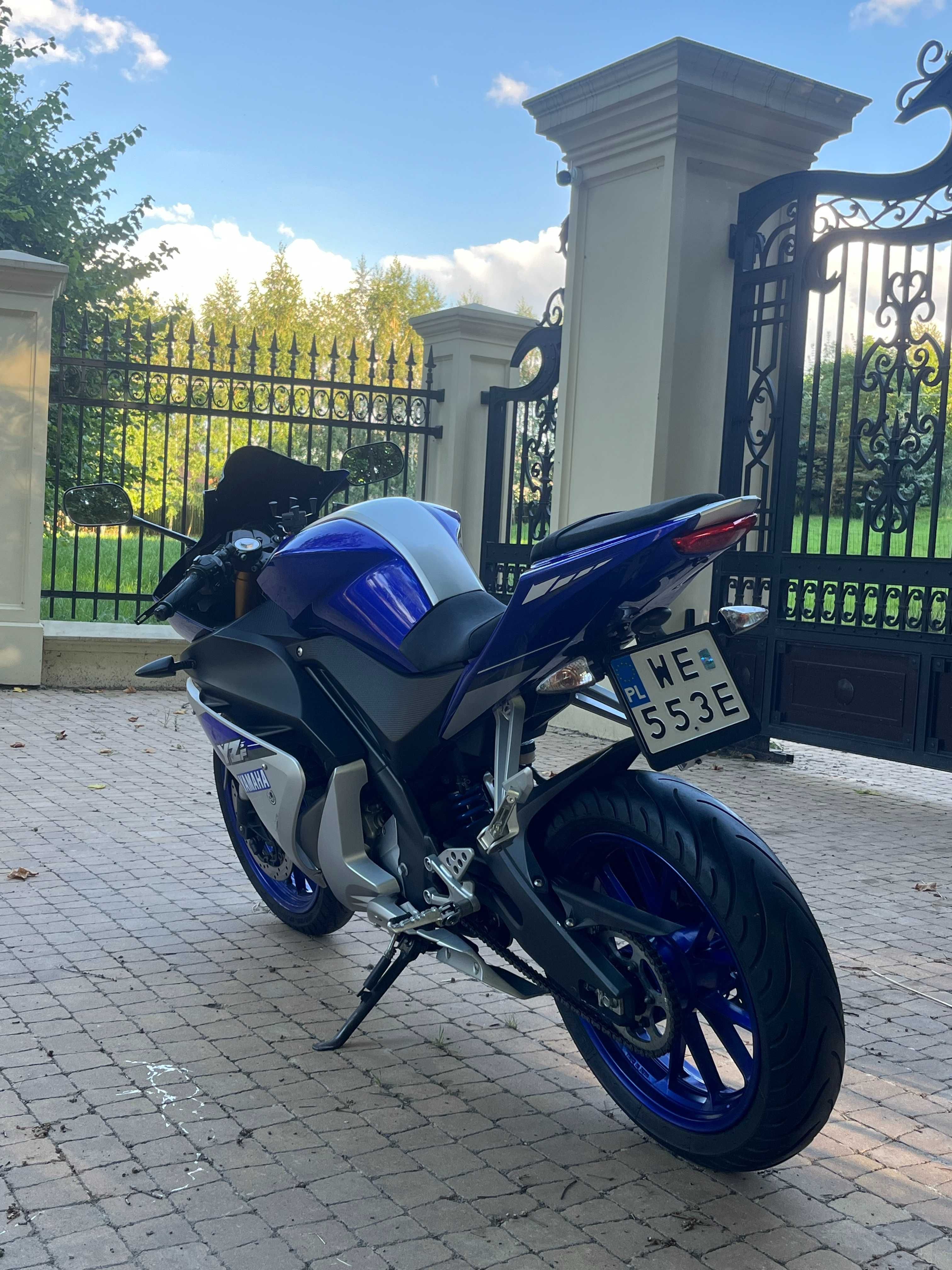 Yamaha R125 YZF-R125 ABS 2016r Niski Przebieg Wydech Kat.B lub A1