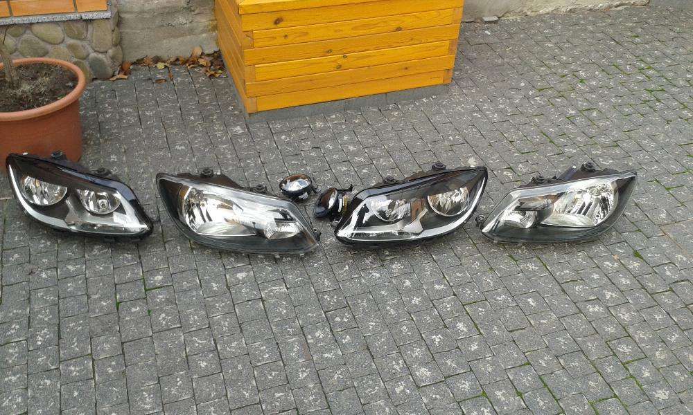 Оригинальные фары на vw caddy тоуран touran