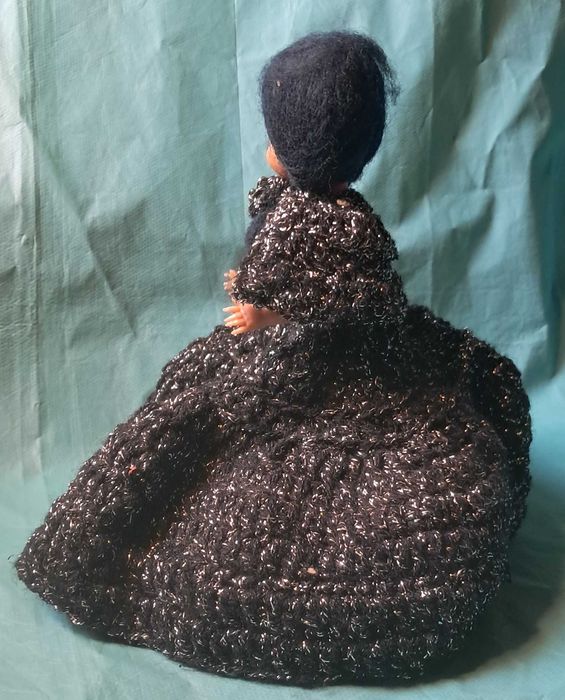 Stara włoska lalka firmy CS z lat 70-tych