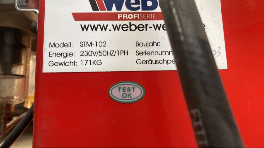 Шиномонтажний комплект weber