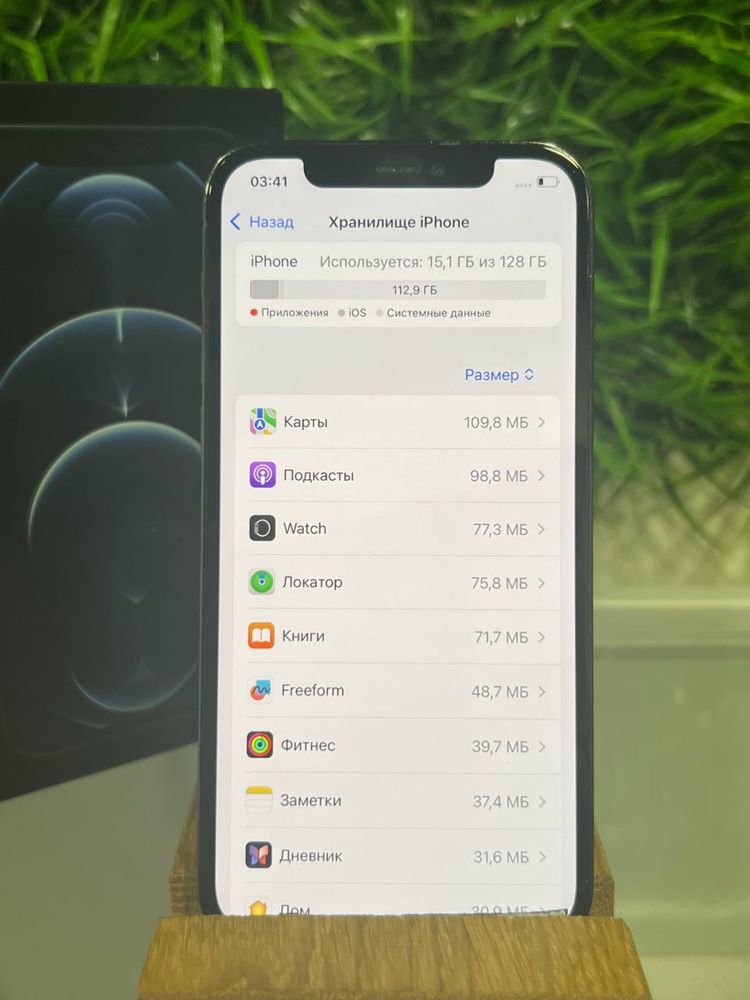 iPhone 12 Pro 128gb, з коробкою, новий акумулятор, гарантія!