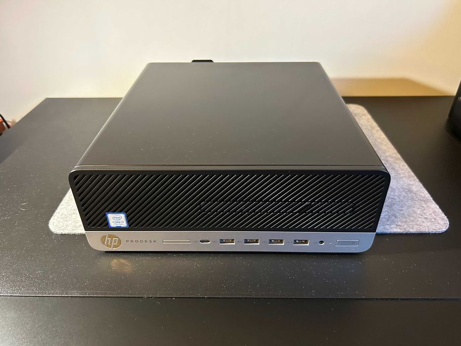Bardzo szybki i ładny komp HP Prodesk 600 g3 i7 |7700 16GB RAM 256 SSD