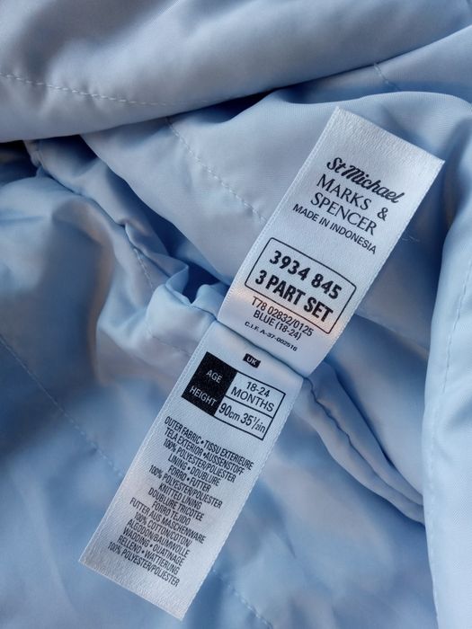 Kombinezon polarowy St. Michael Marks & Spencer 18-24m