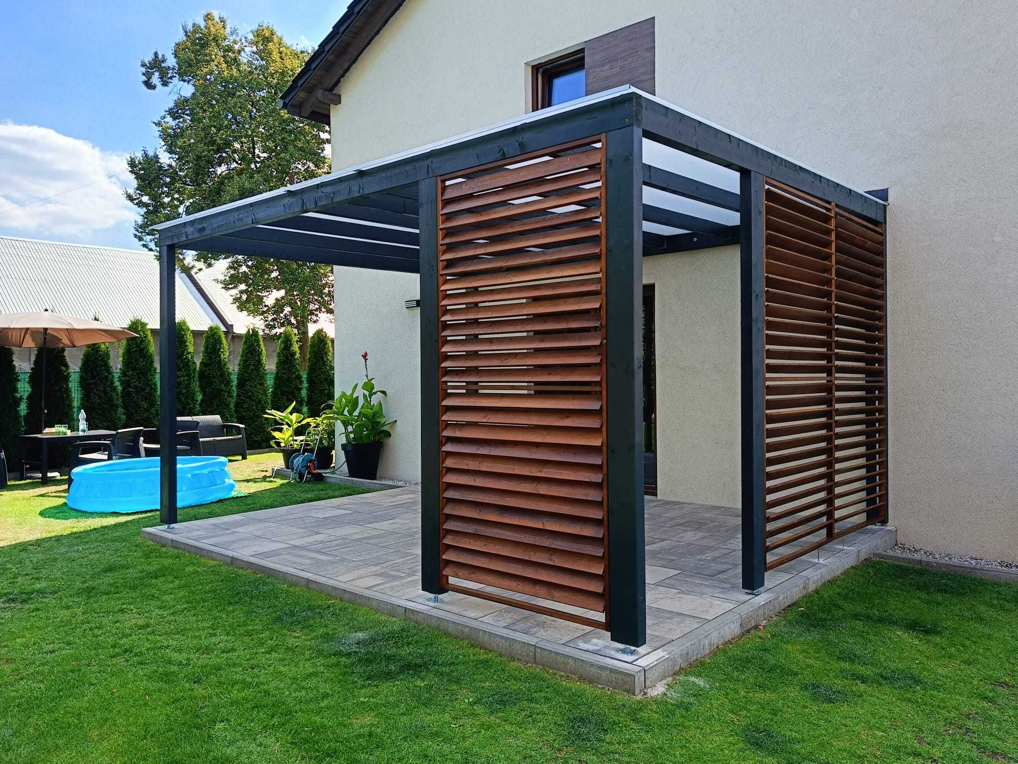 Nowoczesna Altana ogrodowa , Pergola , Zadaszenie tarasu
