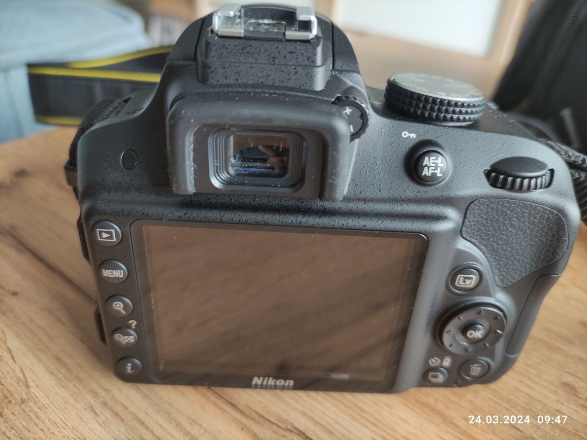 Nikon D3300 + dodatki aparat cyfrowy lustrzanka