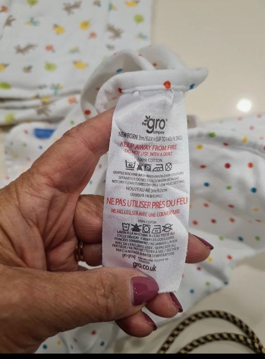 Swaddles da Gro, como novos. Preço unitario