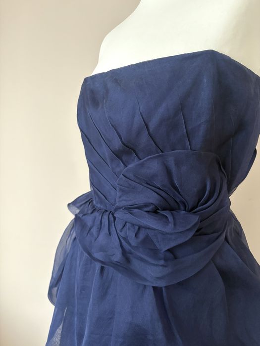 Sukienka mini Zara  elegancka koktajlowa balowa rozm S