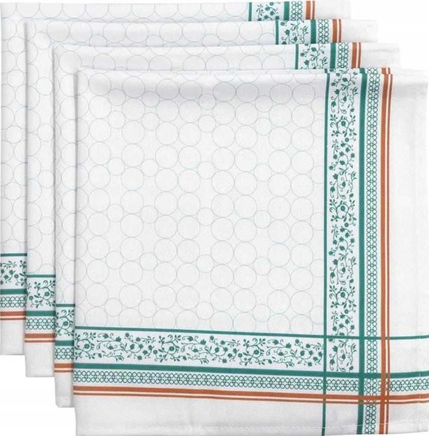 SERWETKI 4szt 45x45cm obiadowe BAWEŁNA Arquiel Cloth NOWE s056