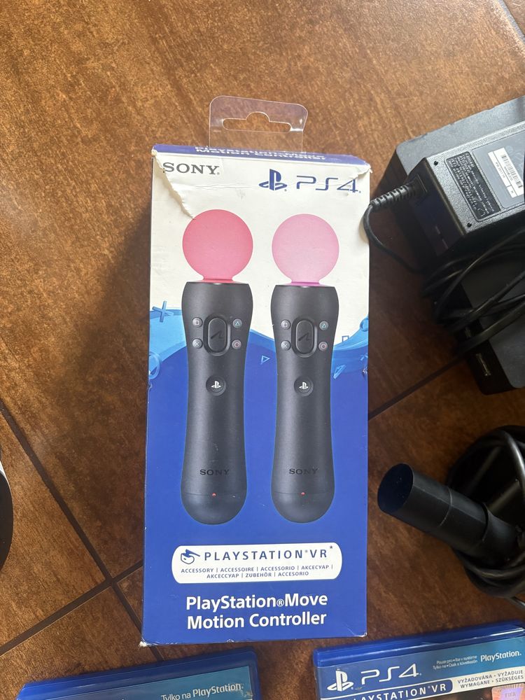 Zestaw vr + move ps4 /ps5