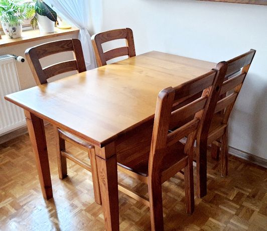 Stół rozkładany bez krzesł