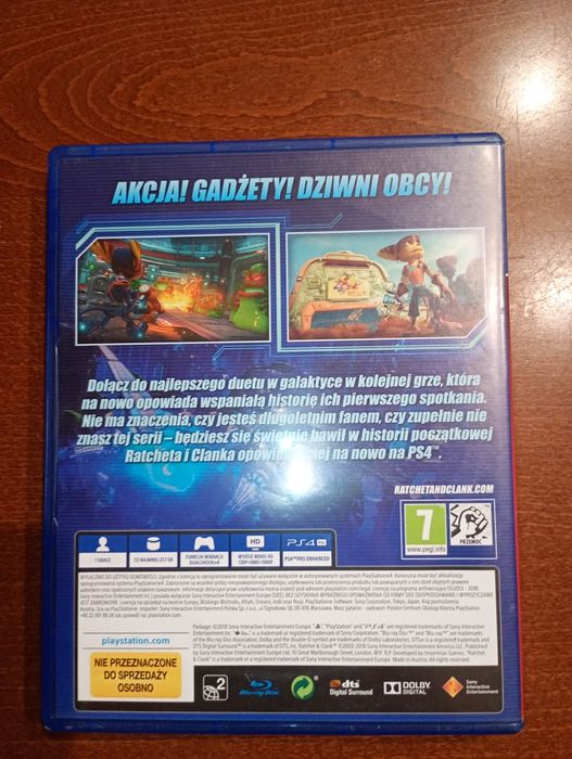 Gra Ratchet Clank Ps4