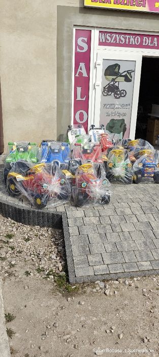 Nowe Traktory na pedały, SALON BOBAS Suchedniów
