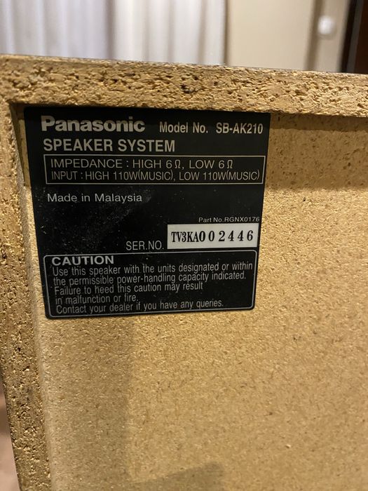 Wieża Panasonic SA-AK210