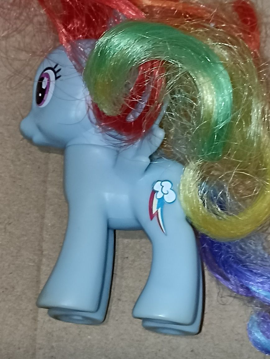 Dość duże 14 cm 3 kucyki 2jednorożce i pegaz my little pony