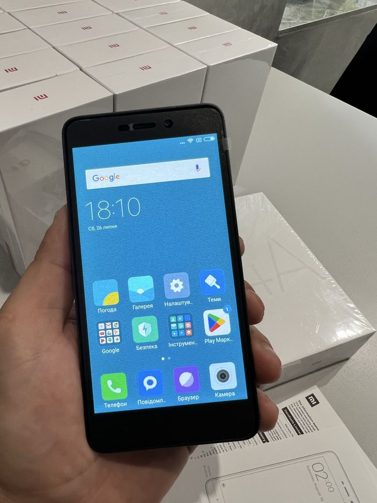 Розпродаж Xiaomi Redmi 4A запаковані повний комплект
