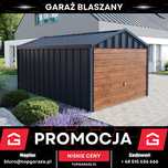 Garaż blaszany 3x5m garaz blacha NA RĄBEK nowość garaze na wymiar