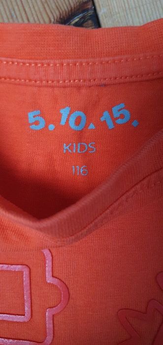 Chłopięca bluzka z długim rękawem rozm 116