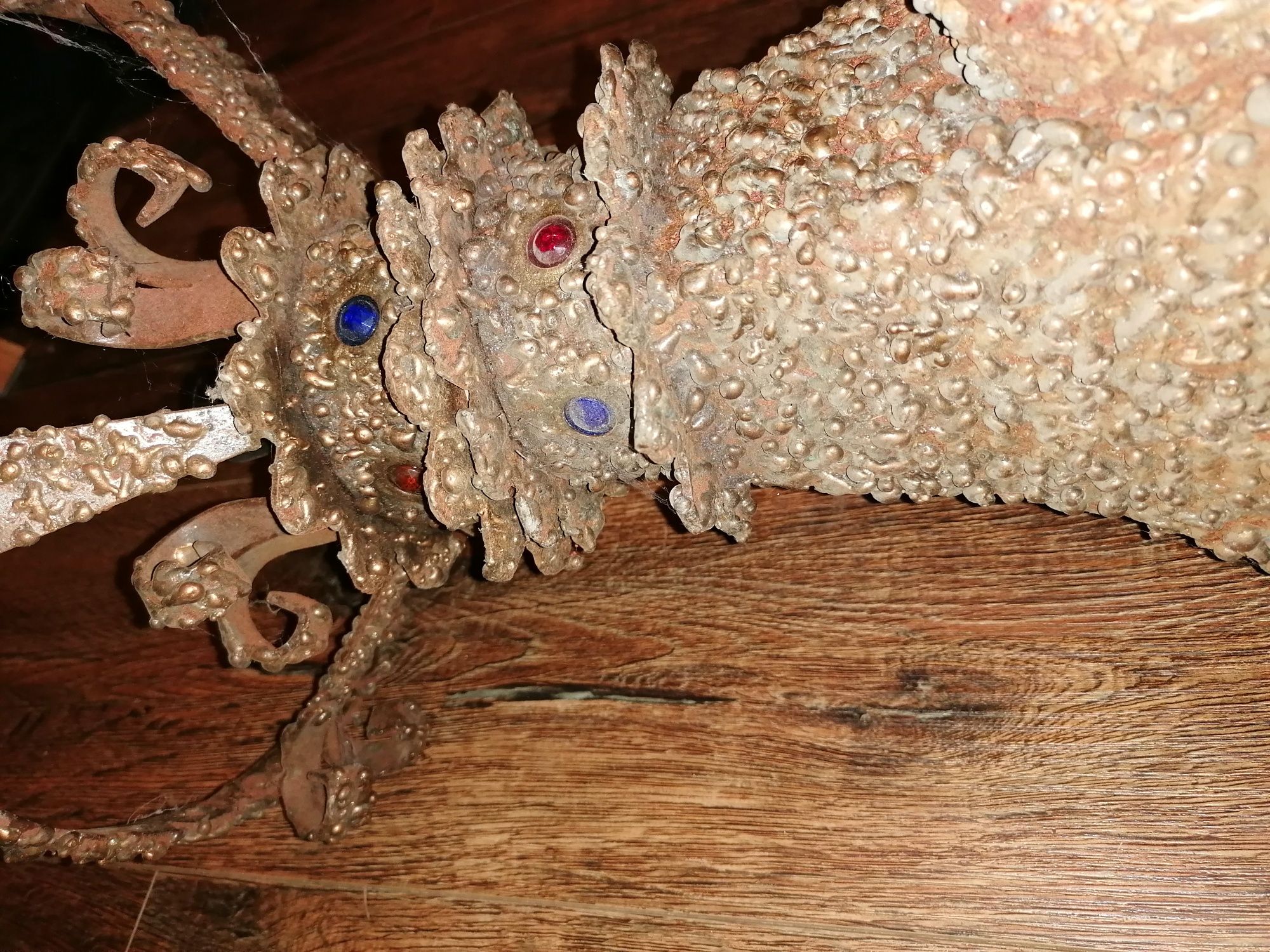 Stara lampa projekt zabytkowa biurkowa
