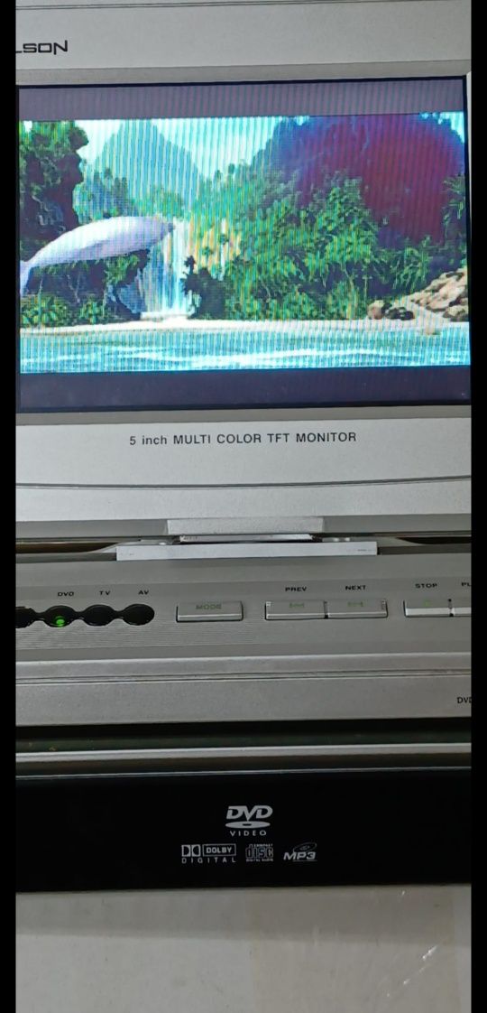 Sistema de Vídeo/ Leitor DVD Portátil