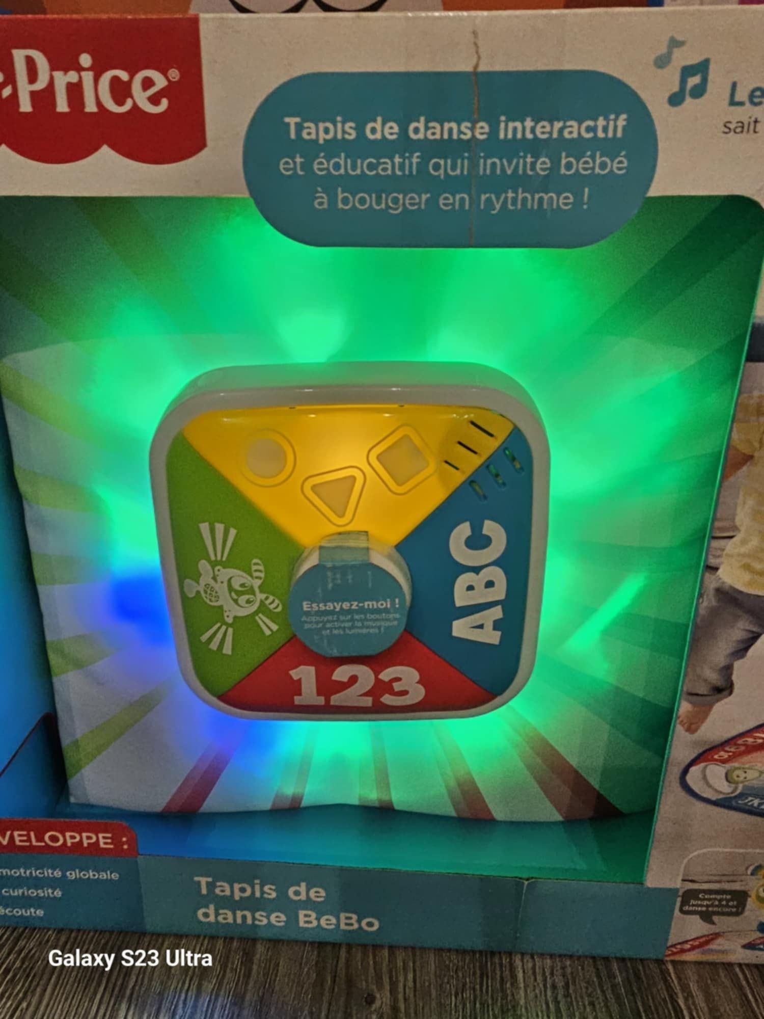 Mata Edukacyjna Fisher Price Bebo