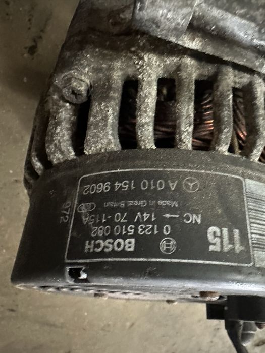 alternador mercedes vito 112 cdi ano 2003 w638
