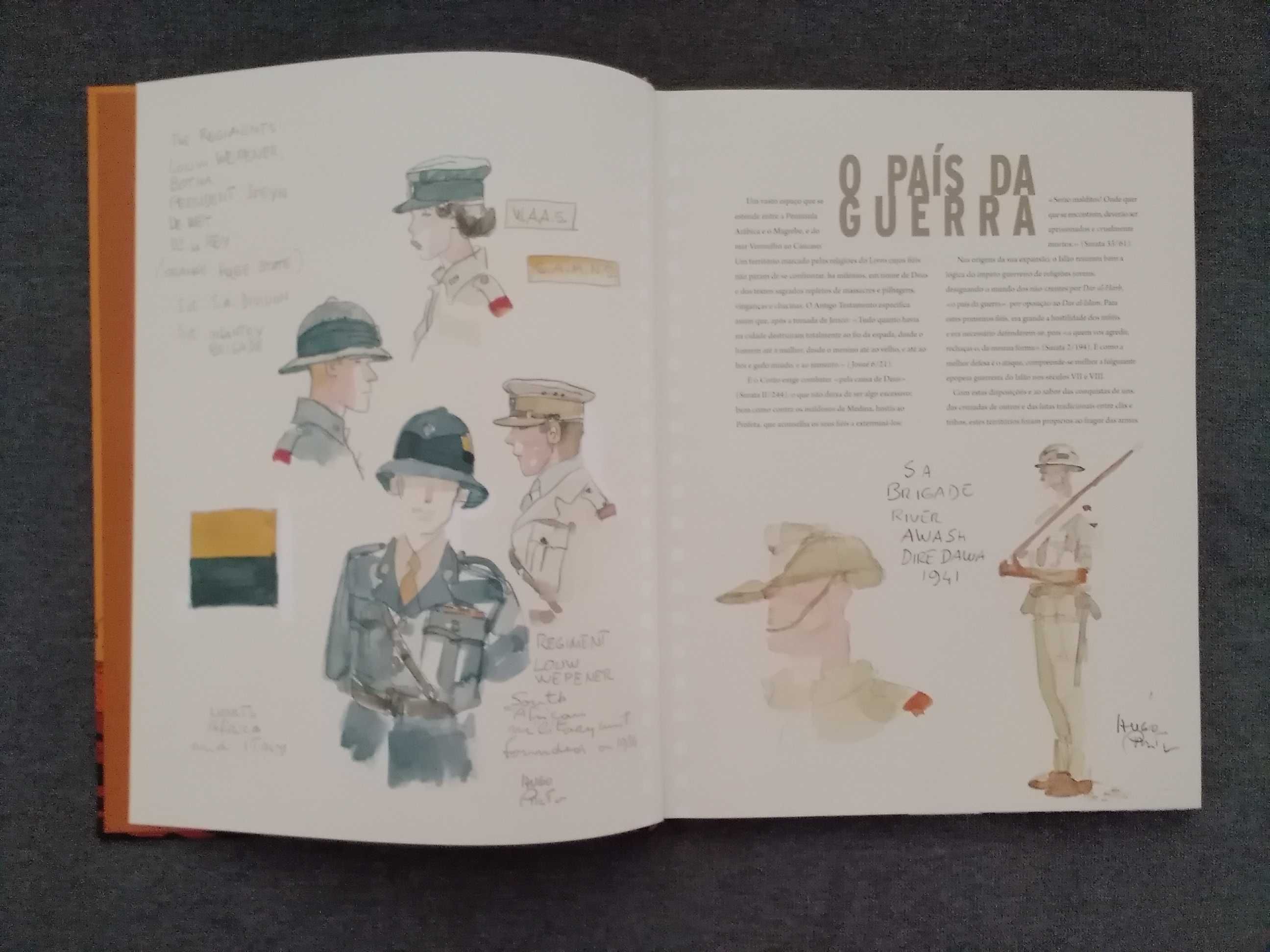 Livro BD Hugo Pratt - Os Escorpiões do Deserto - Volume 1 - NOVO